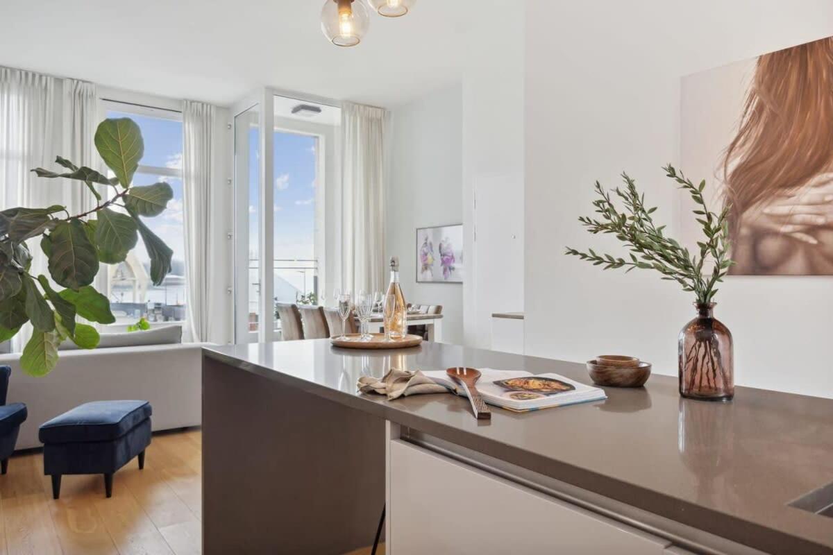 Bright Waterfront Apartment แอนต์เวิร์ป ภายนอก รูปภาพ